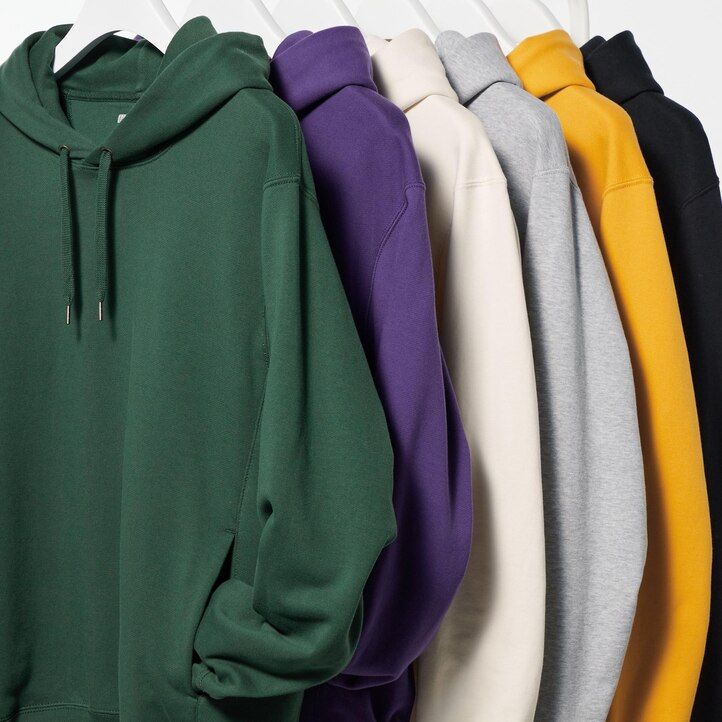 uniqlo sweat pullover herrluvtröja svart