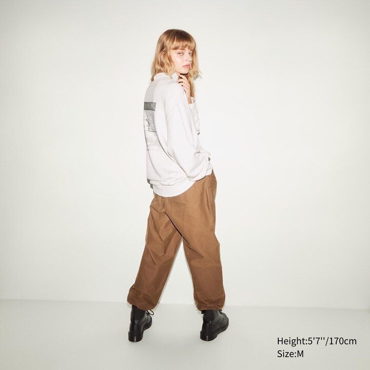 uniqlo kaws ut graphic sweatshirt herrluvtröja vit