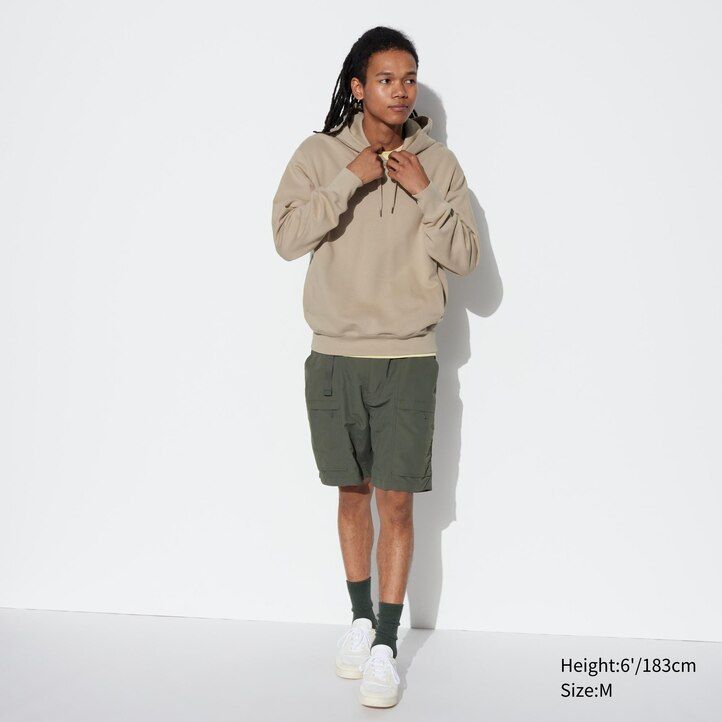 beige uniqlo pullover herrluvtröja
