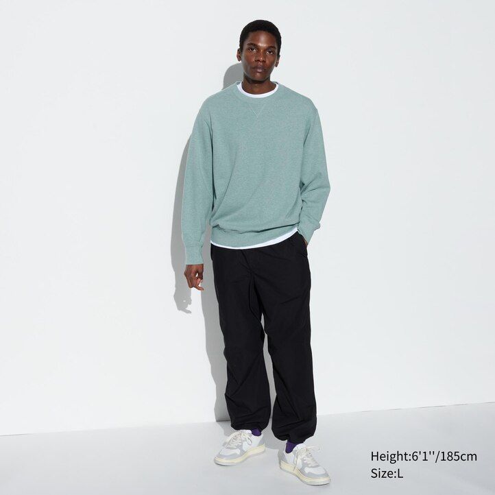 vit uniqlo herrtröja med huva