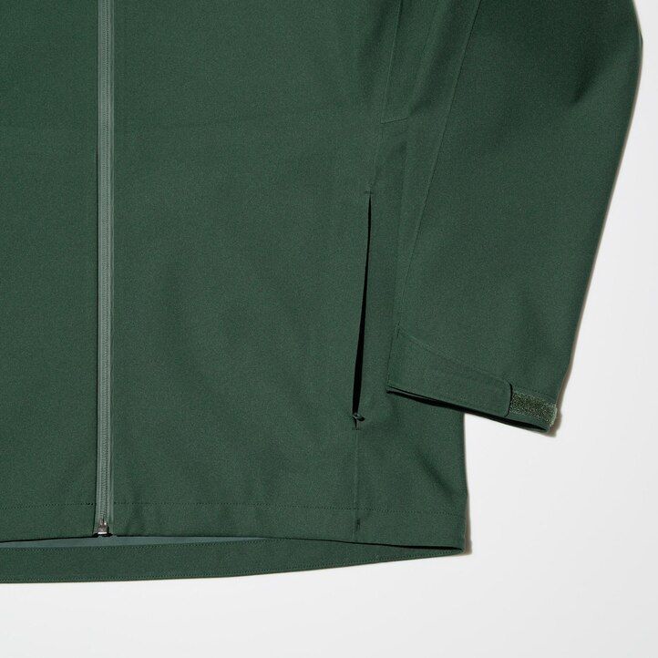 svarta uniqlo blocktech 3d-skurna herrjackor fri frakt