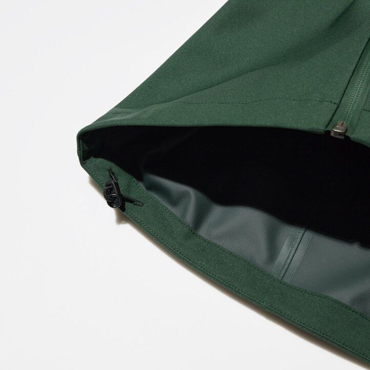 svarta uniqlo blocktech 3d-skurna herrjackor fri frakt