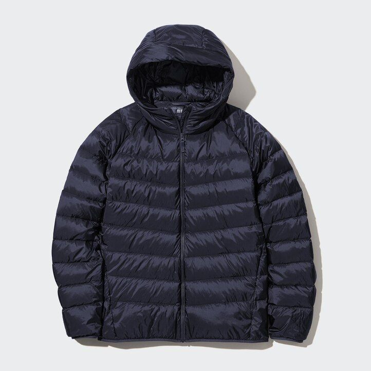 uniqlo ultra light dunjackor grå herr