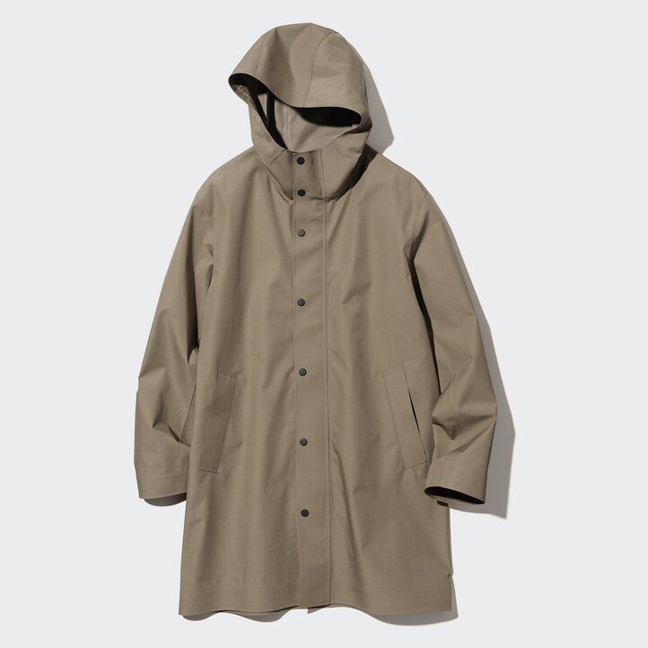 uniqlo blocktech herrjackor svarta