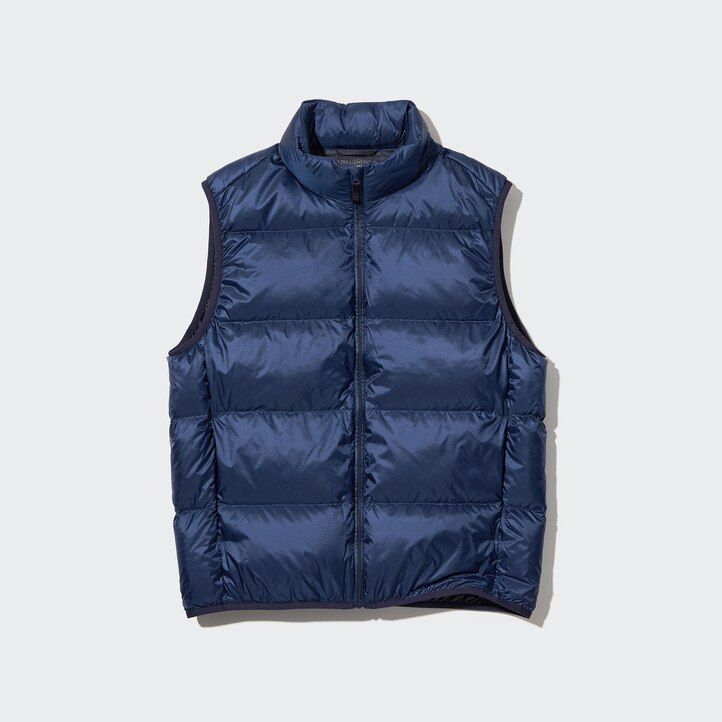 uniqlo ultra light dunjackor röda herr
