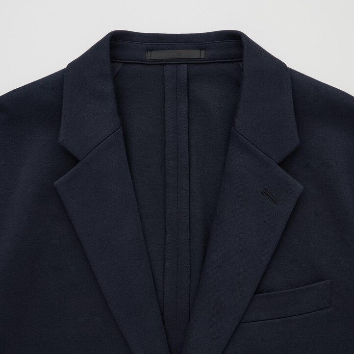 mörkgrå uniqlo comfort jackor för män