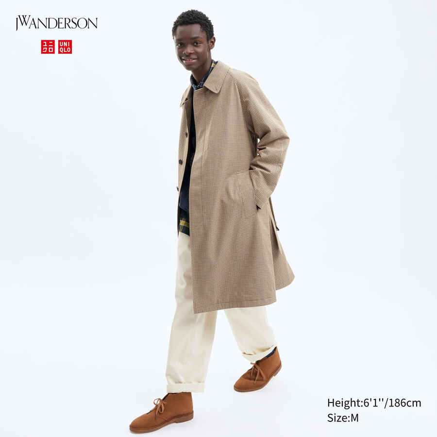 uniqlo trenchjackor i beige för män