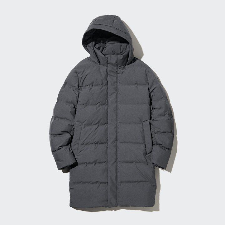 uniqlo seamless dunjackor herr grå