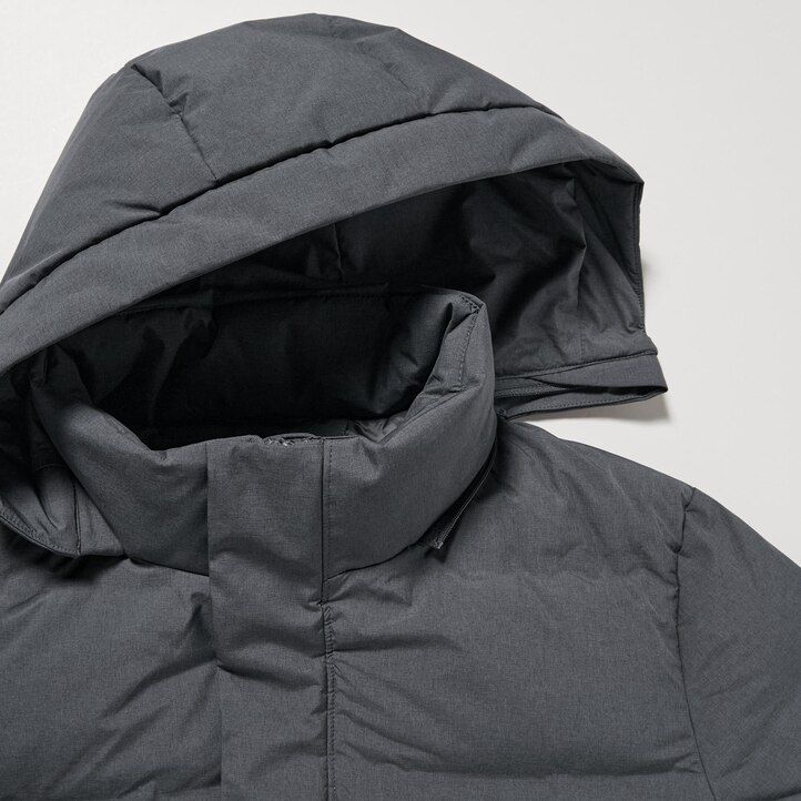 uniqlo seamless dunjackor herr grå