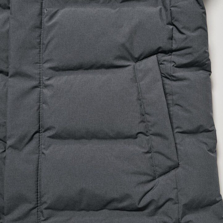uniqlo seamless dunjackor herr grå