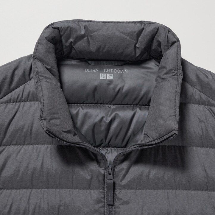 uniqlo ultra light down quilted herrjackor olivgrön
