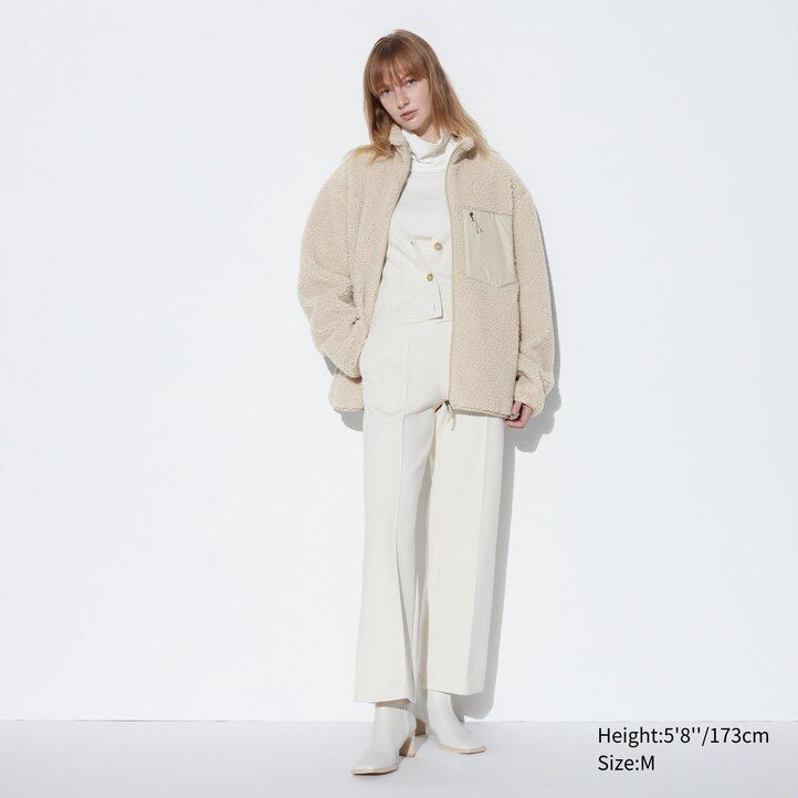 mörkgrå uniqlo vindtäta fleecejackor för män