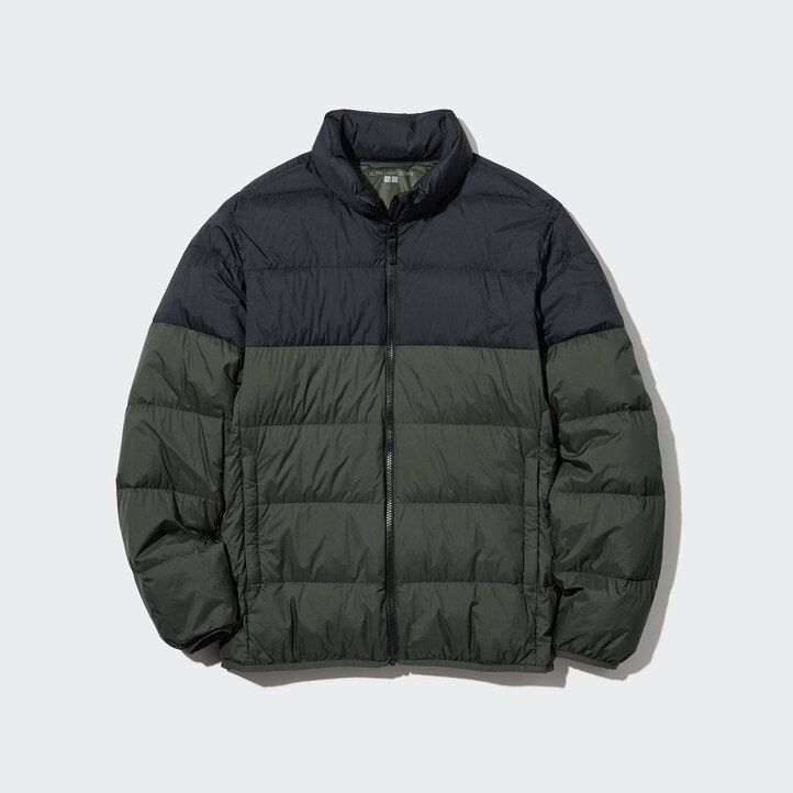 uniqlo ultra light down 3d cut jackor för män blå