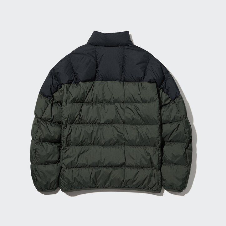 uniqlo ultra light down 3d cut jackor för män blå