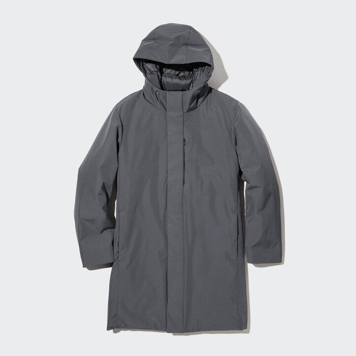 uniqlo hybrid dunjackor svarta herr