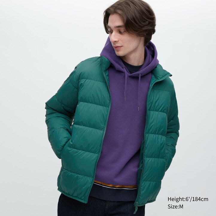 uniqlo ultra light down 3d cut jackor herr svarta
