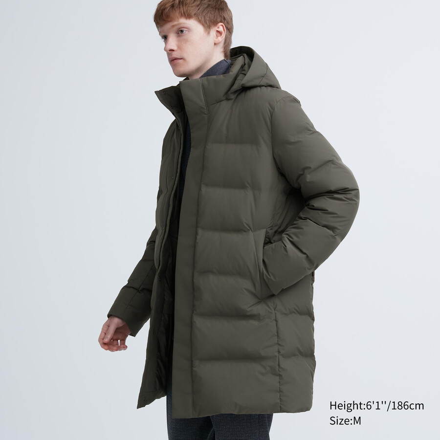 uniqlo seamless dunjackor herr olivgrön