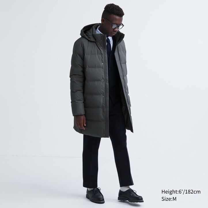 uniqlo seamless dunjackor herr olivgrön