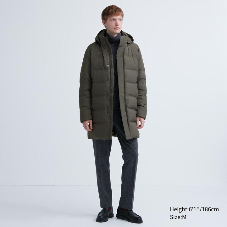 uniqlo seamless dunjackor herr olivgrön