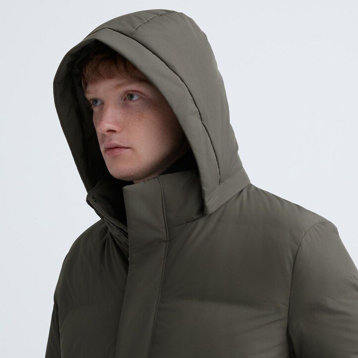 uniqlo seamless dunjackor herr olivgrön