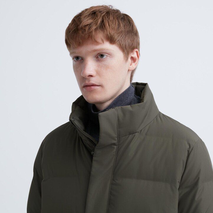 uniqlo seamless dunjackor herr olivgrön