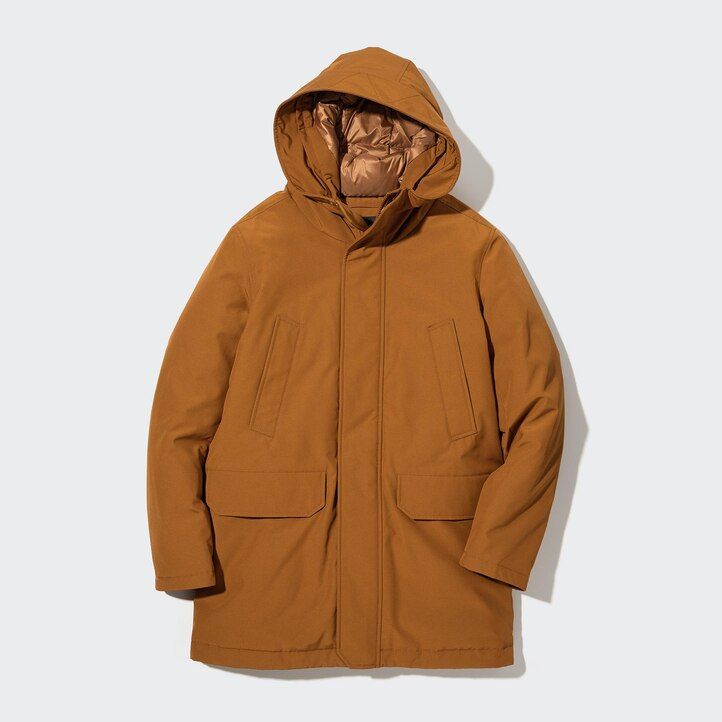 uniqlo ultra warm hybrid dunjackor svarta herr