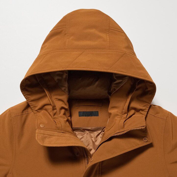 uniqlo ultra warm hybrid dunjackor svarta herr
