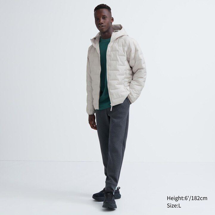 vita uniqlo varma vadderade jackor herr