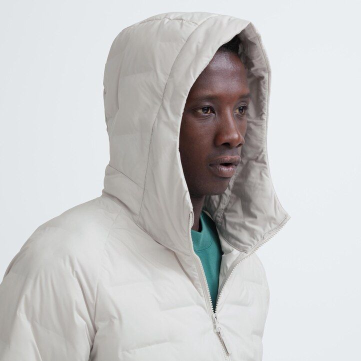 vita uniqlo varma vadderade jackor herr