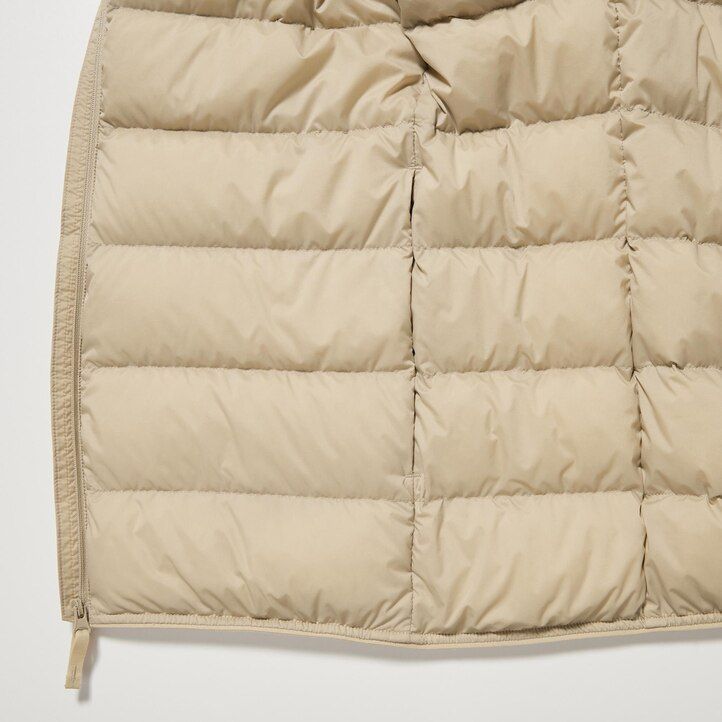 svarta uniqlo ultra light down 3d cut herrjackor