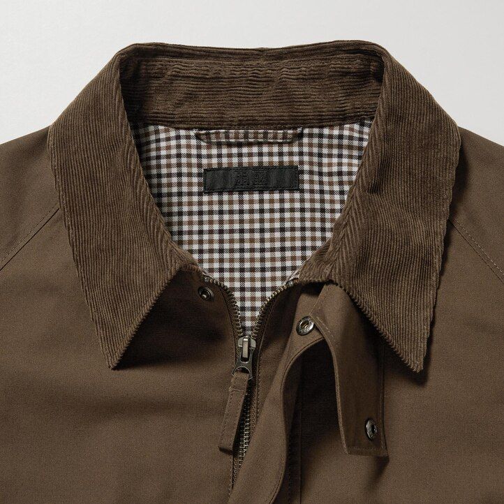 uniqlo utility blousonjackor svarta herr