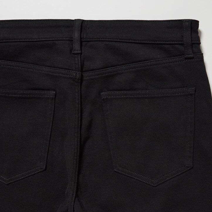 blå uniqlo ultra stretch skinny fit herrjeans