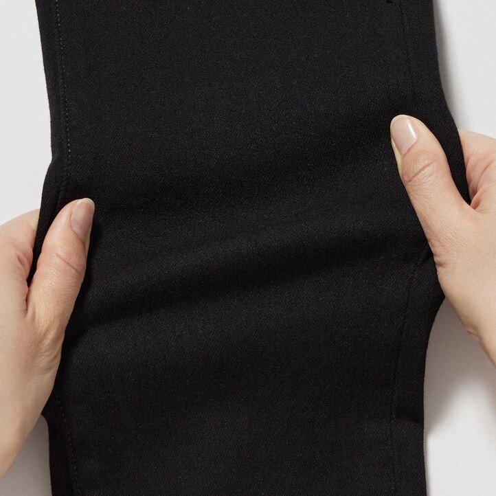 blå uniqlo ultra stretch skinny fit herrjeans