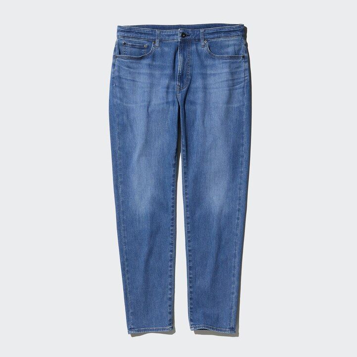 uniqlo ezy ultra stretch herrjeans svarta
