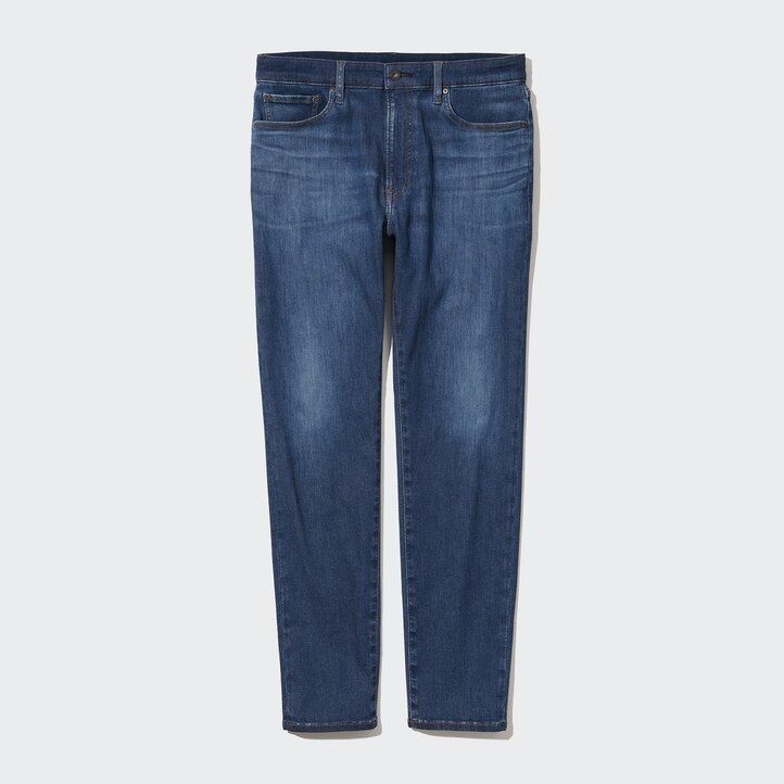 uniqlo ezy ultra stretch soft herrjeans svarta