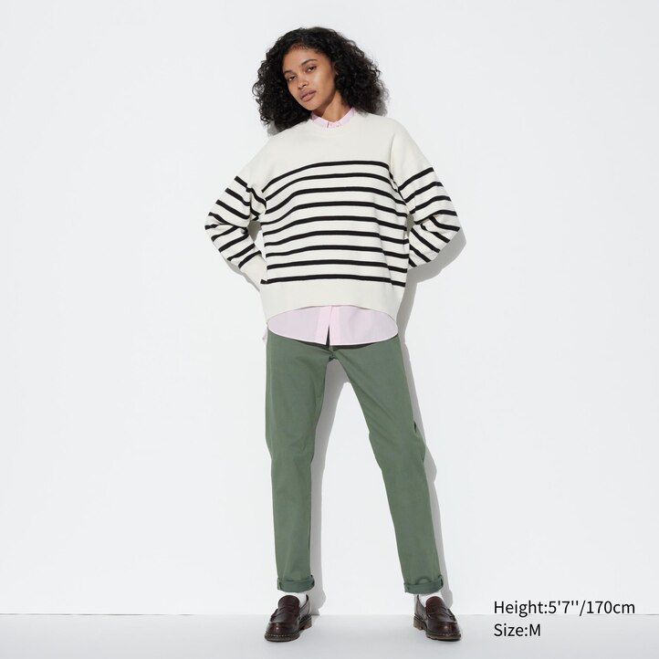 beige uniqlo ultra stretch skinny fit herrjeans i färg