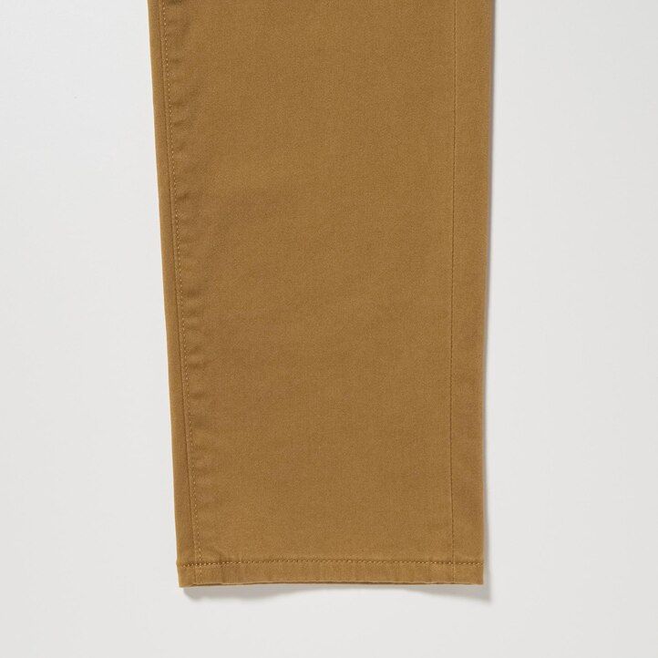 grå uniqlo ultra stretch skinny fit herrjeans i färg