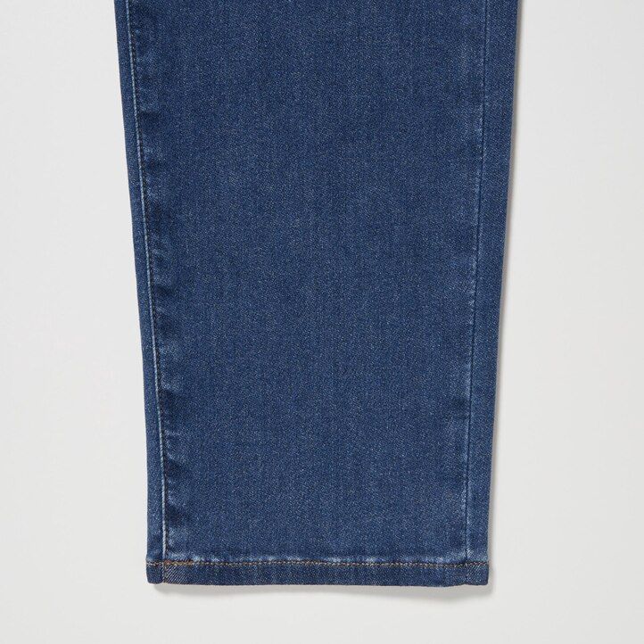 uniqlo ezy ultra stretch slim fit herrjeans blå