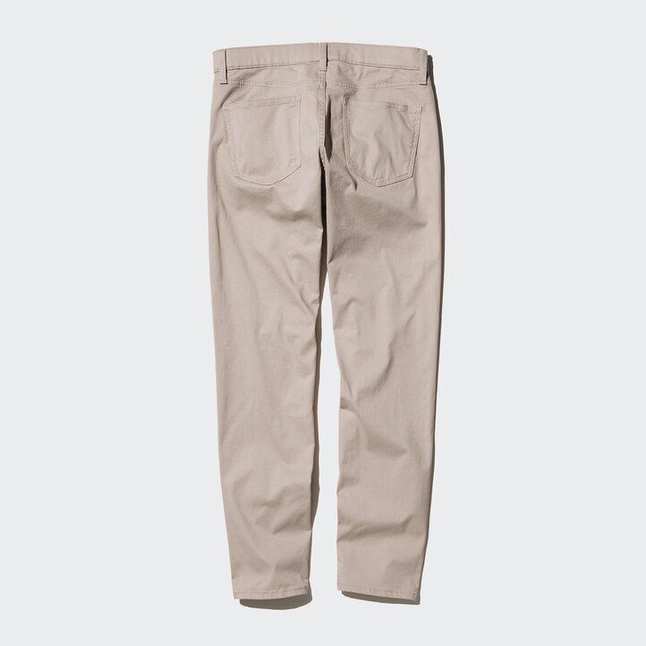 uniqlo ultra stretch skinny fit colour herrjeans olivgröna