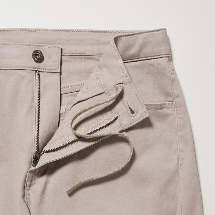 uniqlo ultra stretch skinny fit colour herrjeans olivgröna