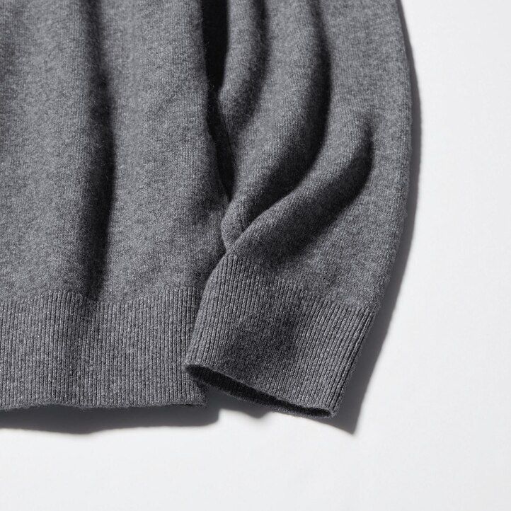 vinröda uniqlo 100 shmere herrtröjor