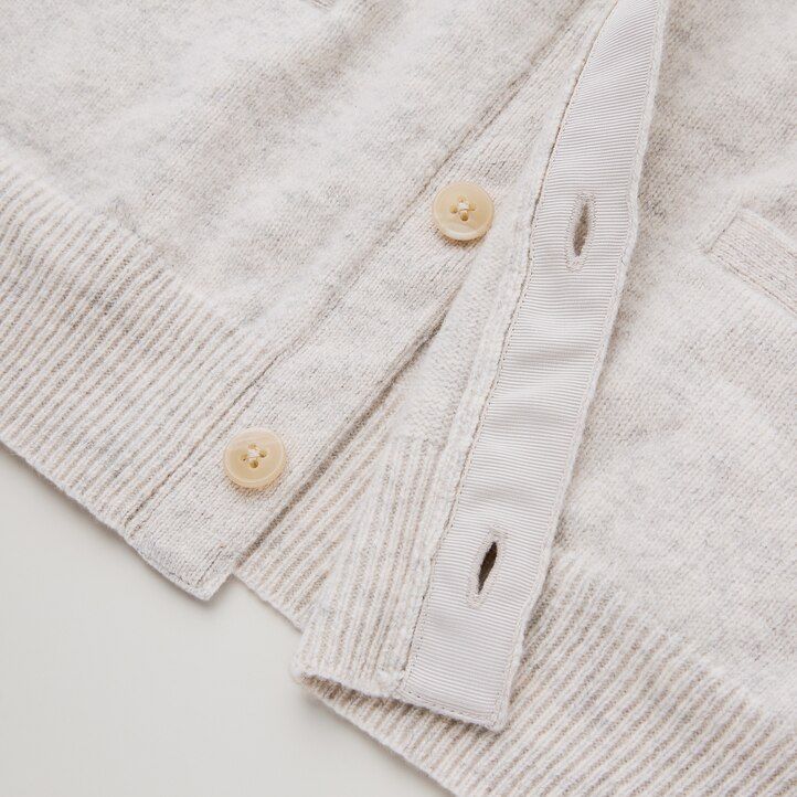 uniqlo premium lammull v-ringad säsongen 2021 herrtröjor marinblå