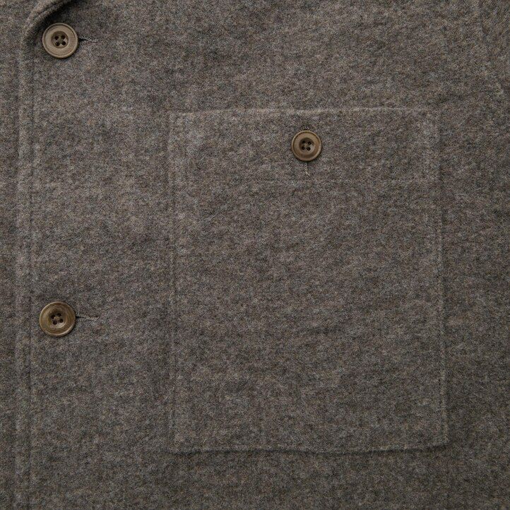 uniqlo fleece jersey herrövertröja grå