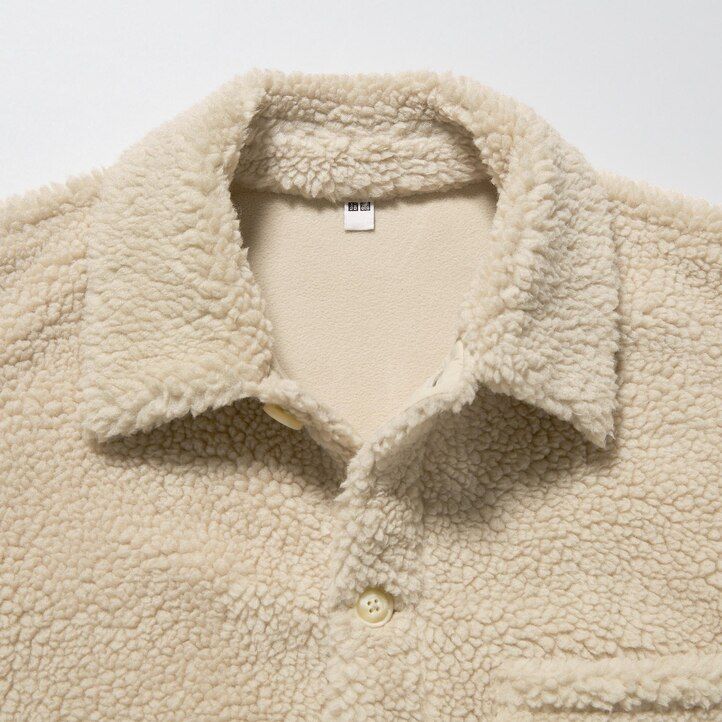uniqlo vindtät ytterfleece herrövertröja brun
