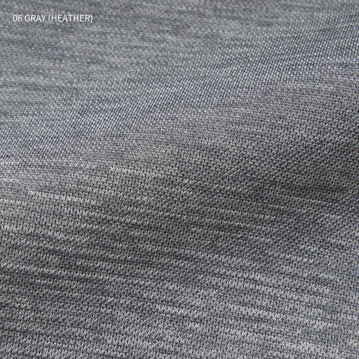 grå uniqlo dry ex pikétröja för män