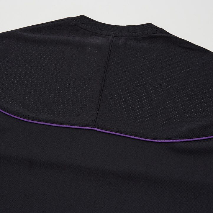 herr uniqlo roger federer dry ex us 2021 2021 pikétröja svart