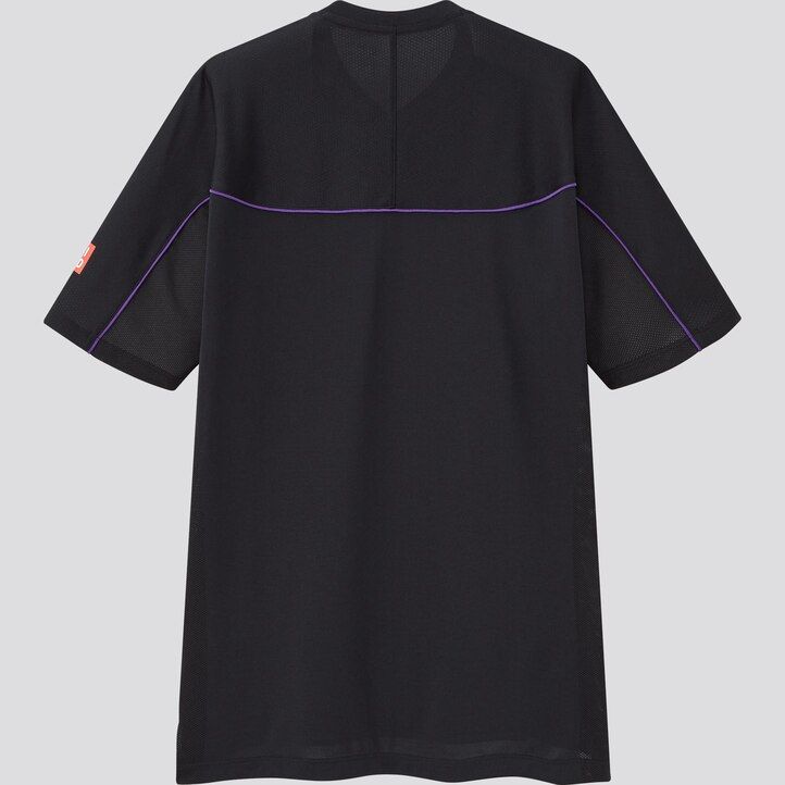 herr uniqlo roger federer dry ex us 2021 2021 pikétröja svart