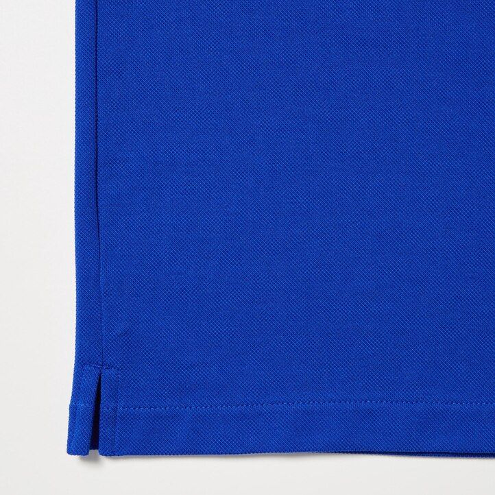 herr uniqlo dry pique pikétröja vit