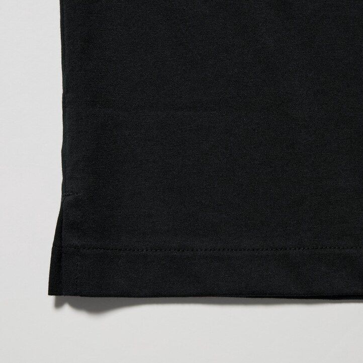 blå uniqlo airism herrpikétröja