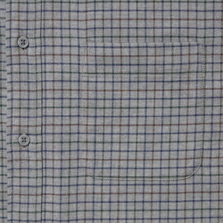 uniqlo flanellskjortor med regular fit och button down-krage vita